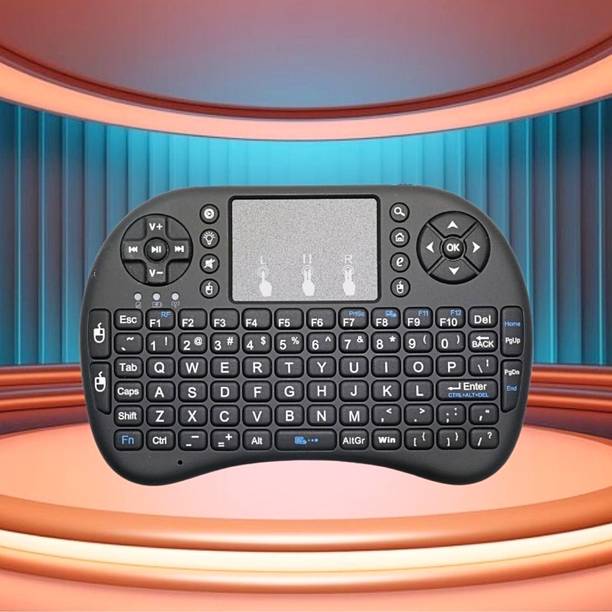 FRONY Bluetooth Wireless Keyboard with Slim & Portable Easy-Switch & TV & Laptop Z338 Wireless Thumb-size Multi-device Keyboard
