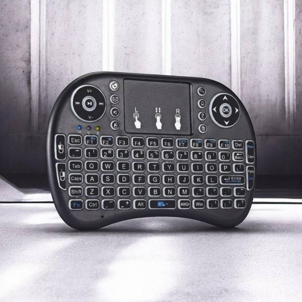 Classictopp Mini Wireless Keyboard Touchpad Mouse Combo BK2572 Bluetooth Handheld Gaming Keyboard Compatible with Laptop
