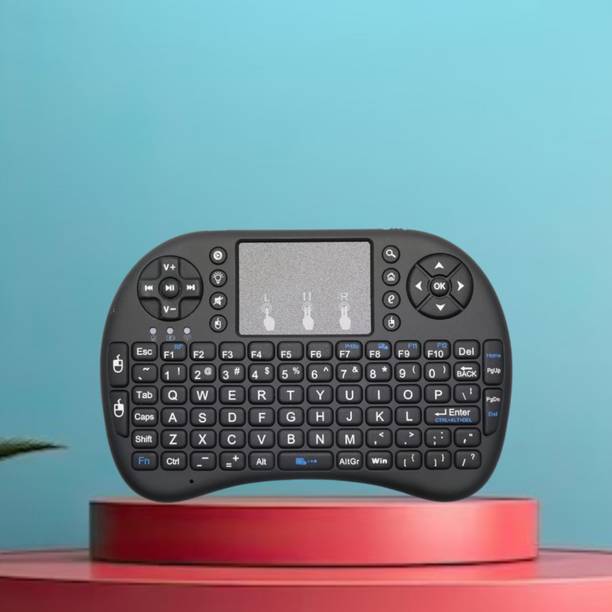 FRONY Bluetooth Wireless Keyboard, Pocket Size USB Rechargeable Bluetooth KeyboardB434 Wireless Thumb-size Multi-device Keyboard Compatible with Desktop, Laptop, Mac