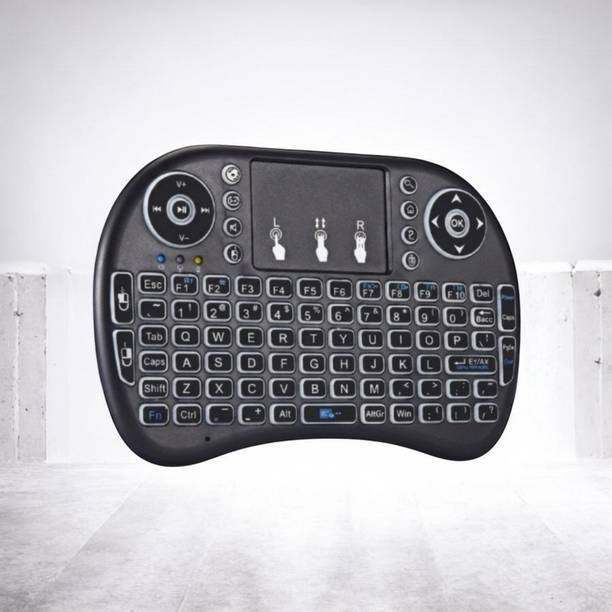 DAKSHWAY Mini Wireless Keyboard Touchpad Mouse Combo BK2607 Bluetooth Handheld Laptop Keyboard Compatible with Laptop