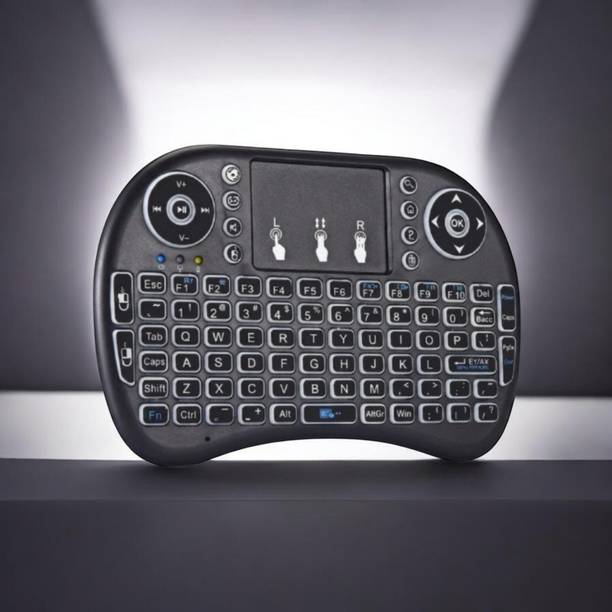 Classictopp Mini Wireless Keyboard Touchpad Mouse Combo BK2566 Bluetooth Handheld Gaming Keyboard Compatible with Laptop