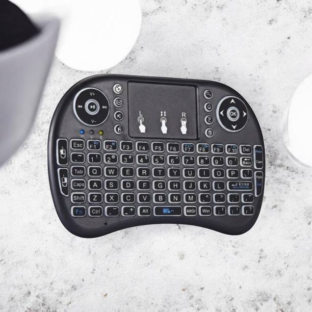DAKSHWAY Mini Wireless Keyboard Touchpad Mouse Combo BK2645 Bluetooth Handheld Laptop Keyboard Compatible with Laptop