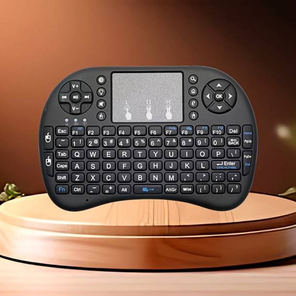 FRONY Bluetooth Wireless Keyboard with Slim & Portable Easy-Switch & TV & Laptop Z471 Wireless Thumb-size Multi-device Keyboard