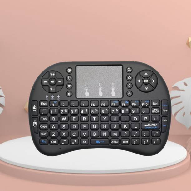 FRONY Bluetooth Wireless Keyboard, Pocket Size USB Rechargeable Bluetooth KeyboardB134 Wireless Thumb-size Multi-device Keyboard Compatible with Desktop, Laptop, Mac