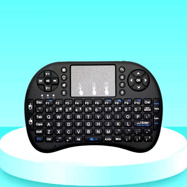 FRONY Bluetooth Wireless Keyboard with Slim & Portable Easy-Switch, TV & Laptop F66 Wireless Thumb-size Multi-device Keyboard Compatible with Desktop, Laptop, Mac