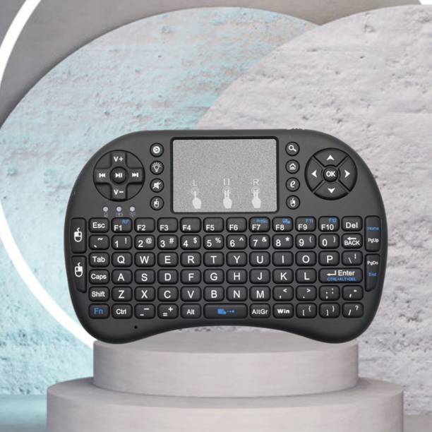 FRONY Bluetooth Wireless Keyboard, Pocket Size USB Rechargeable Bluetooth KeyboardA81 Wireless Thumb-size Multi-device Keyboard Compatible with Desktop, Laptop, Mac