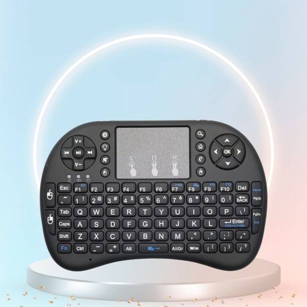 GUGGU Bluetooth Wireless Keyboard with Slim & Portable Easy-Switch, TV & Laptop F253 Wireless Thumb-size Multi-device Keyboard Compatible with Desktop, Laptop, Mac