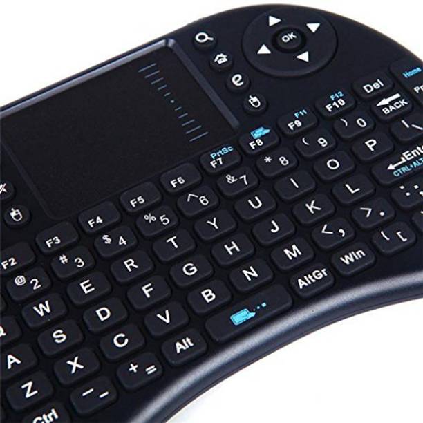 ROAR BGF_860A_Mini Wireless Keyboard with Light with Attach, Mouse for pc, Tablets Wireless Thumb-size Multi-device Keyboard Compatible with Desktop, Laptop, Mac Easy to Use,Plug and Play,Quick, Comfy Durable body