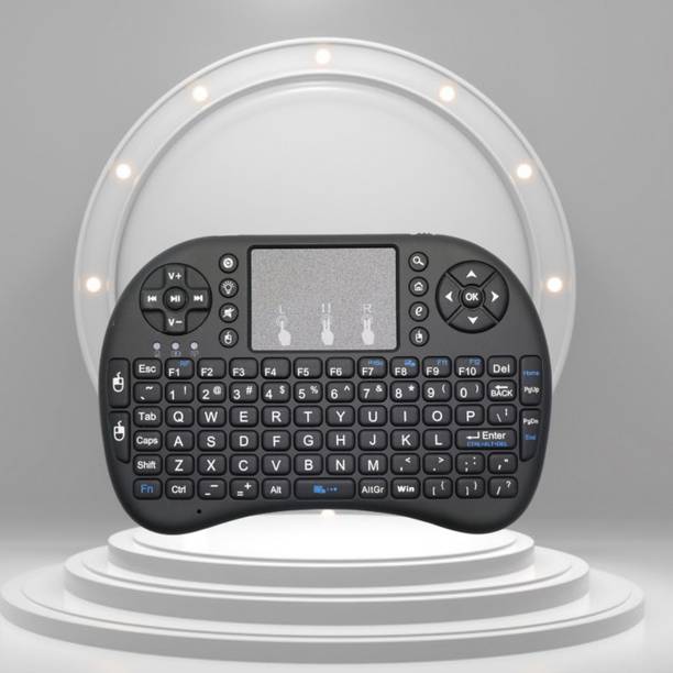 Clairbell Bluetooth Wireless Keyboard, Pocket Size USB Rechargeable Bluetooth KeyboardF67 Wireless Thumb-size Multi-device Keyboard Compatible with Desktop, Laptop, Mac