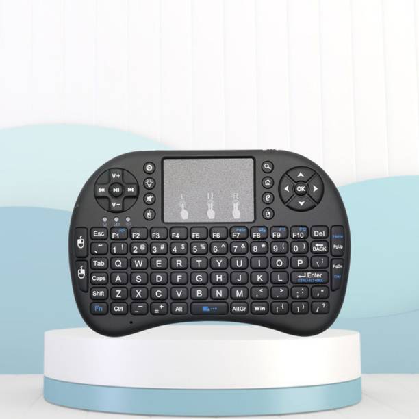 FRONY Bluetooth Wireless Keyboard, Pocket Size USB Rechargeable Bluetooth KeyboardB234 Wireless Thumb-size Multi-device Keyboard Compatible with Desktop, Laptop, Mac