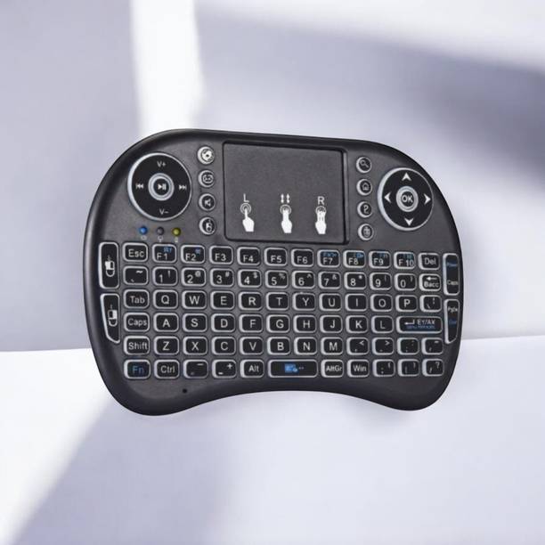 DAKSHWAY Mini Wireless Keyboard Touchpad Mouse Combo BK2613 Bluetooth Handheld Laptop Keyboard Compatible with Laptop