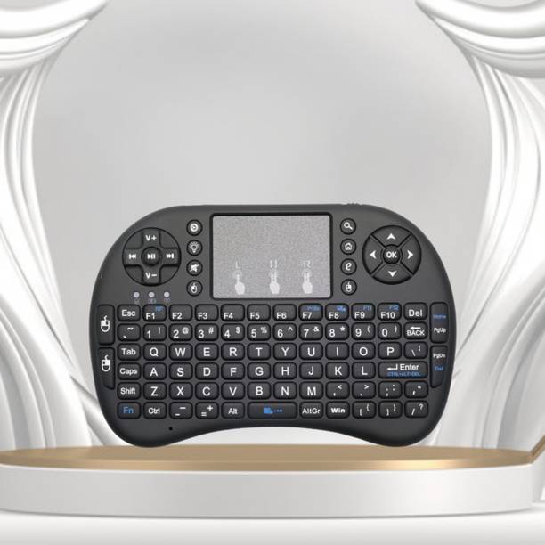Clairbell Bluetooth Wireless Keyboard, Pocket Size USB Rechargeable Bluetooth KeyboardF333 Wireless Thumb-size Multi-device Keyboard Compatible with Desktop, Laptop, Mac