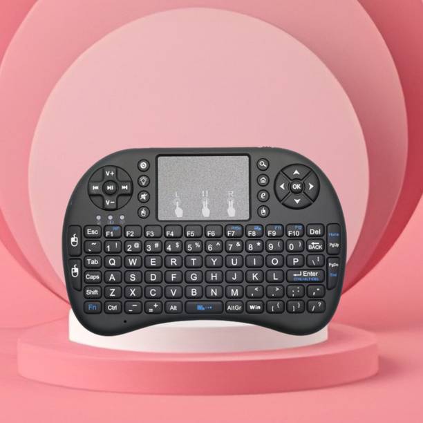 FRONY Bluetooth Wireless Keyboard, Pocket Size USB Rechargeable Bluetooth KeyboardS431 Wireless Thumb-size Multi-device Keyboard Compatible with Desktop, Laptop, Mac