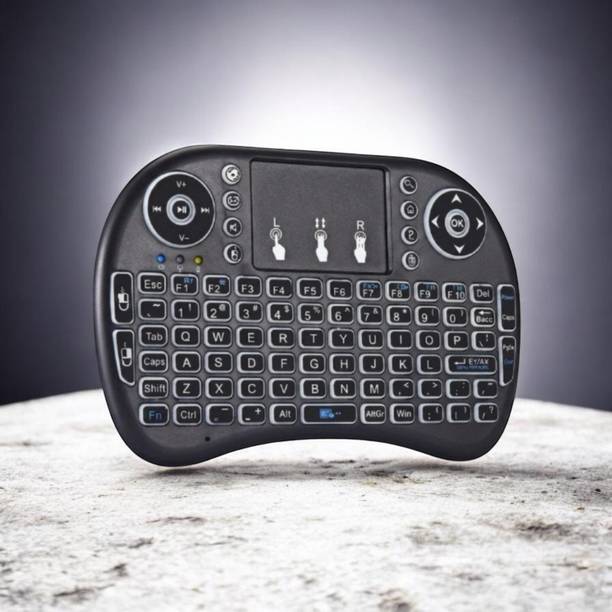 DAKSHWAY Mini Wireless Keyboard Touchpad Mouse Combo BK2602 Bluetooth Handheld Laptop Keyboard Compatible with Laptop