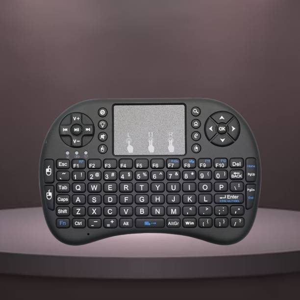 FRONY Bluetooth Wireless Keyboard with Slim & Portable Easy-Switch, TV & Laptop F272 Wireless Thumb-size Multi-device Keyboard