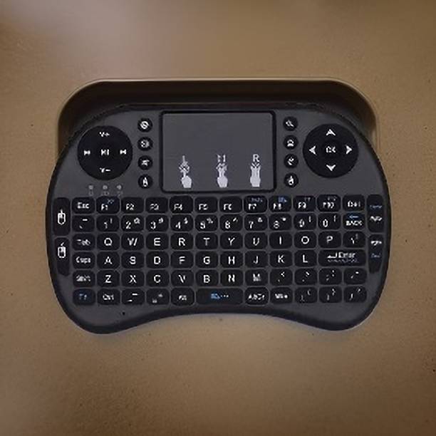 YAROH B30_Hard key Mini Home Theater Keyboard: Touchpad Included Smart Connector Handheld Multi-device Keyboard Compatible with Desktop, Laptop, Mac