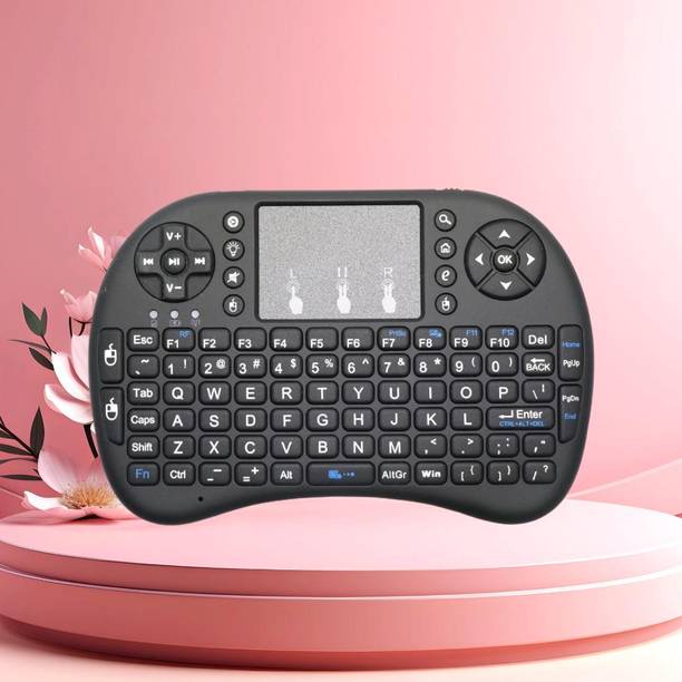 FRONY Bluetooth Wireless Keyboard with Slim & Portable Easy-Switch & TV & Laptop Z200 Wireless Thumb-size Multi-device Keyboard