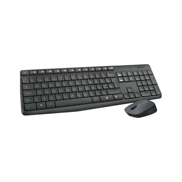 Logitech MK235 Combo Wireless Standard Laptop Keyboard Compatible with Desktop, 