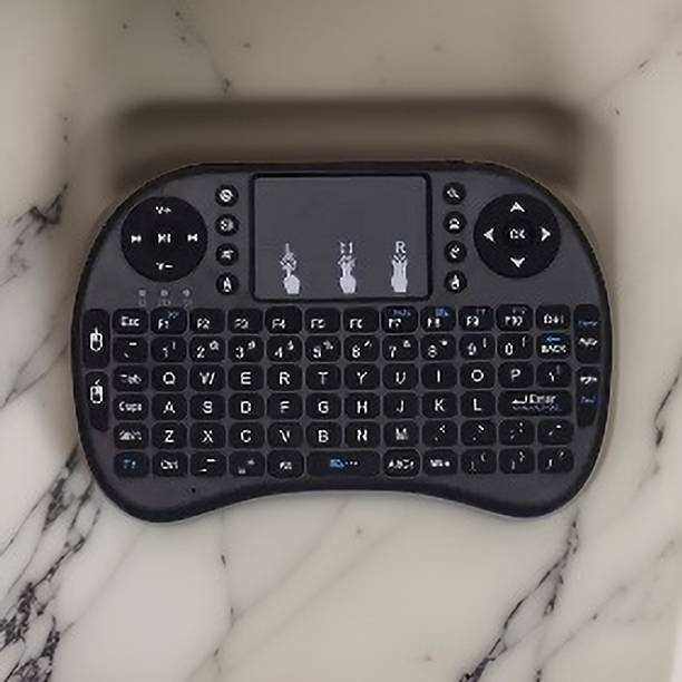 YAROH D24_Hard key Mini Home Theater Keyboard: Touchpad Included Smart Connector Handheld Multi-device Keyboard Compatible with Desktop, Laptop, Mac