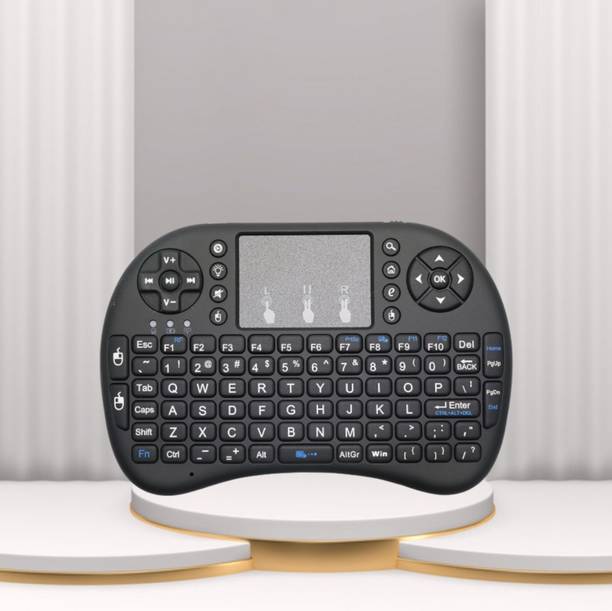 FRONY Bluetooth Wireless Keyboard, Pocket Size USB Rechargeable Bluetooth KeyboardS87 Wireless Thumb-size Multi-device Keyboard Compatible with Desktop, Laptop, Mac