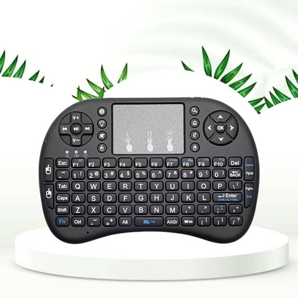 FRONY Bluetooth Wireless Keyboard with Slim & Portable Easy-Switch, TV & Laptop F458 Wireless Thumb-size Multi-device Keyboard Compatible with Desktop, Laptop, Mac