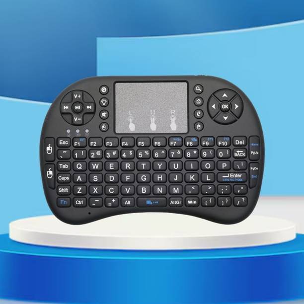 FRONY Bluetooth Wireless Keyboard with Slim & Portable Easy-Switch, TV & Laptop F284 Wireless Thumb-size Multi-device Keyboard Compatible with Desktop, Laptop, Mac