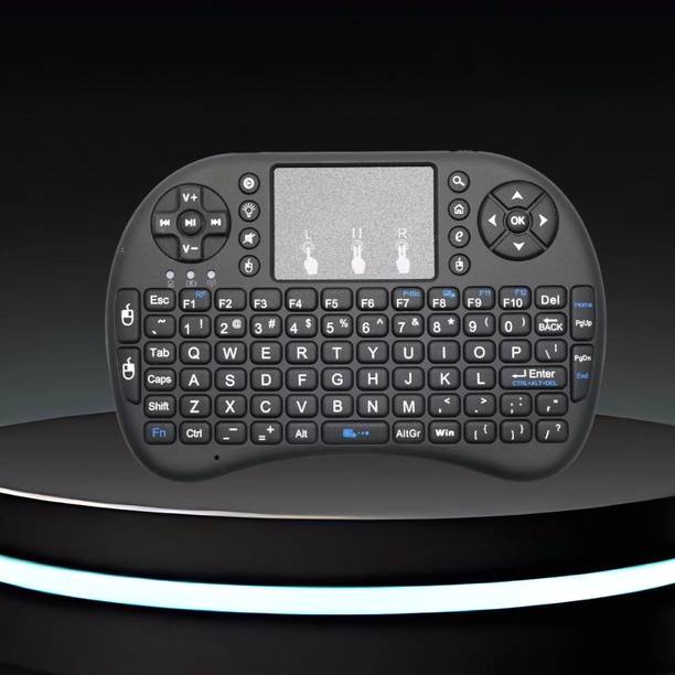 Clairbell Bluetooth Wireless Keyboard with Slim & Portable Easy-Switch & TV & Laptop Z107 Wireless Thumb-size Multi-device Keyboard Compatible with Desktop, Laptop, Mac