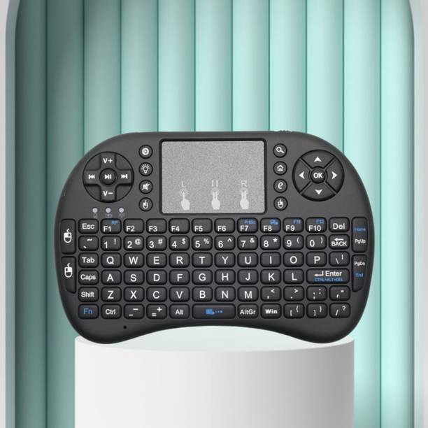 FRONY Bluetooth Wireless Keyboard, Pocket Size USB Rechargeable Bluetooth KeyboardD484 Wireless Thumb-size Multi-device Keyboard Compatible with Desktop, Laptop, Mac
