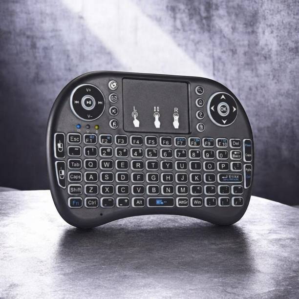 DAKSHWAY Mini Wireless Keyboard Touchpad Mouse Combo BK2640 Bluetooth Handheld Laptop Keyboard Compatible with Laptop