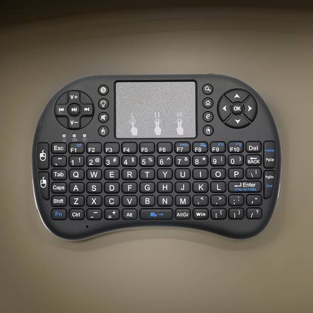 GUGGU N29_Hard key Mini Home Theater Keyboard: Touchpad Included Smart Connector Handheld Multi-device Keyboard Compatible with Desktop, Laptop, Mac