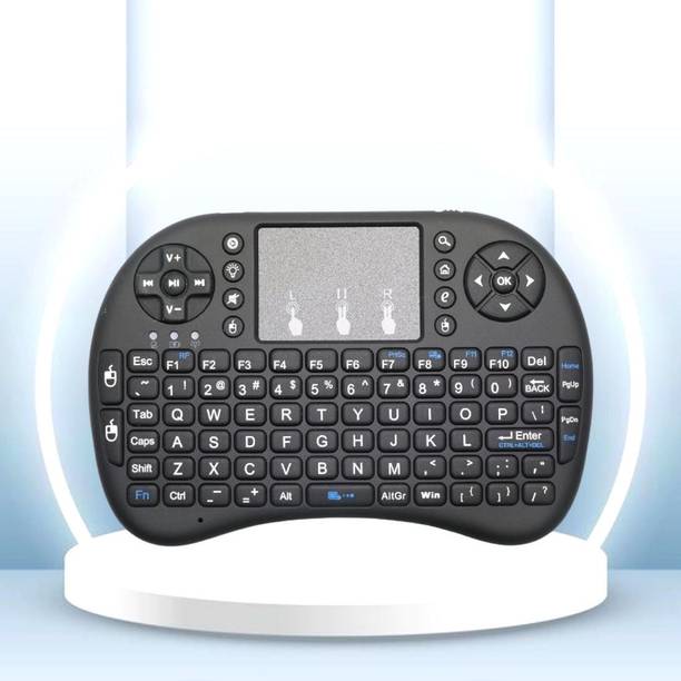 Clairbell Bluetooth Wireless Keyboard with Slim & Portable Easy-Switch & TV & Laptop Z22 Wireless Thumb-size Multi-device Keyboard Compatible with Desktop, Laptop, Mac