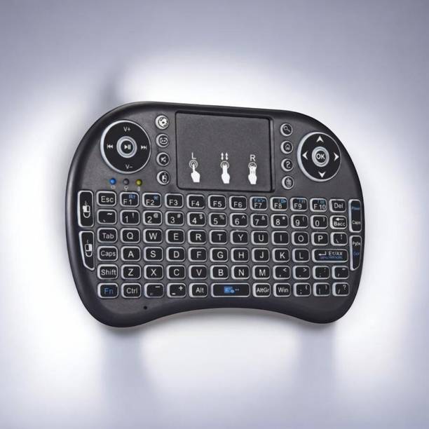 DAKSHWAY Mini Wireless Keyboard Touchpad Mouse Combo BK2654 Bluetooth Handheld Laptop Keyboard Compatible with Laptop