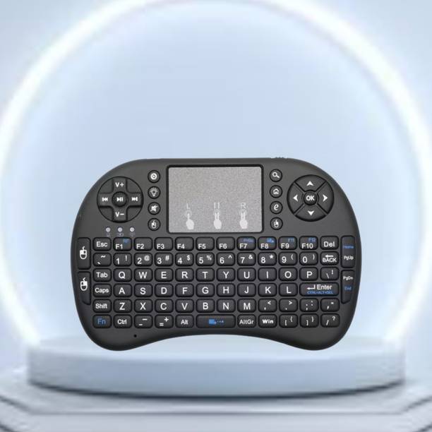 Clairbell Bluetooth Wireless Keyboard, Pocket Size USB Rechargeable Bluetooth KeyboardF196 Wireless Thumb-size Multi-device Keyboard Compatible with Desktop, Laptop, Mac