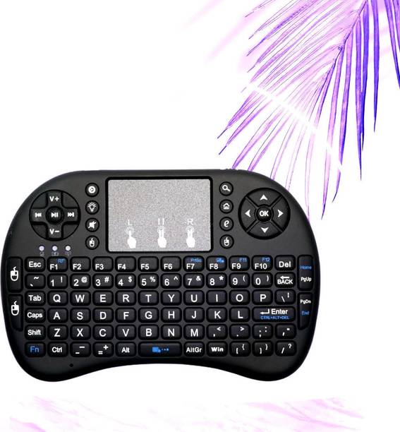 FRONY Bluetooth Wireless Keyboard with Slim & Portable Easy-Switch, TV & Laptop F183 Wireless Thumb-size Multi-device Keyboard Compatible with Desktop, Laptop, Mac