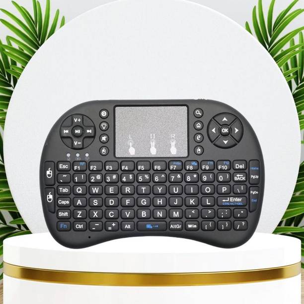 Clairbell Bluetooth Wireless Keyboard with Slim & Portable Easy-Switch & TV & Laptop Z142 Wireless Thumb-size Multi-device Keyboard Compatible with Desktop, Laptop, Mac