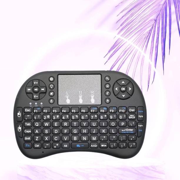 Clairbell Bluetooth Wireless Keyboard with Slim & Portable Easy-Switch & TV & Laptop Z183 Wireless Thumb-size Multi-device Keyboard Compatible with Desktop, Laptop, Mac