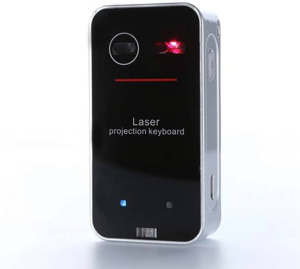 dkian Wireless Laser keyboard Projection Virtual Bluetooth Laser Keyboard Bluetooth Handheld Multi-device Keyboard Compatible with Desktop, Laptop, Tablet, iPad, Mac