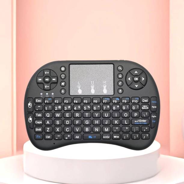FRONY Bluetooth Wireless Keyboard with Slim & Portable Easy-Switch & TV & Laptop Z118 Wireless Thumb-size Multi-device Keyboard Compatible with Desktop, Laptop, Mac