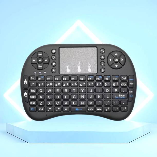 FRONY Bluetooth Wireless Keyboard with Slim & Portable Easy-Switch & TV & Laptop Z25 Wireless Thumb-size Multi-device Keyboard