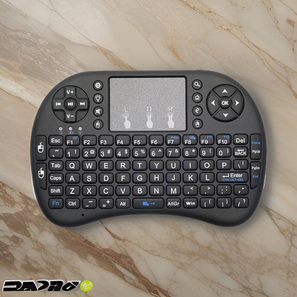 FRONY A01_Hard key Mini Home Theater Keyboard: Touchpad Included Smart Connector Handheld Multi-device Keyboard Compatible with Desktop, Laptop, Mac