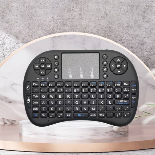 FRONY Bluetooth Wireless Keyboard, Pocket Size USB Rechargeable Bluetooth KeyboardD12 Wireless Thumb-size Multi-device Keyboard Compatible with Desktop, Laptop, Mac