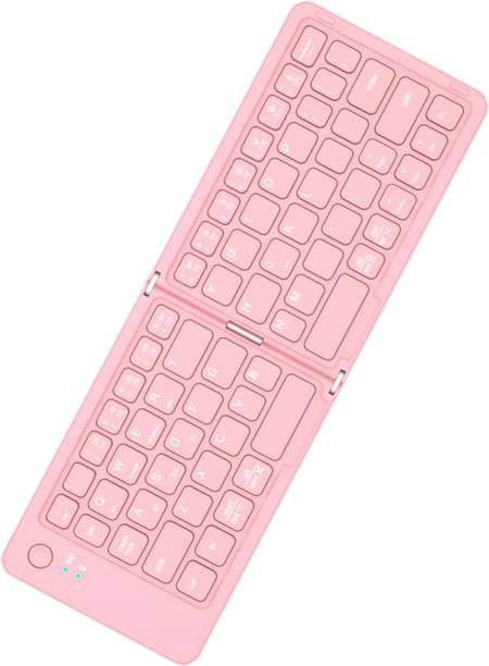 ELECTRO WOLF PFK3 Wireless Standard Multi-device Keyboard Compatible with Laptop