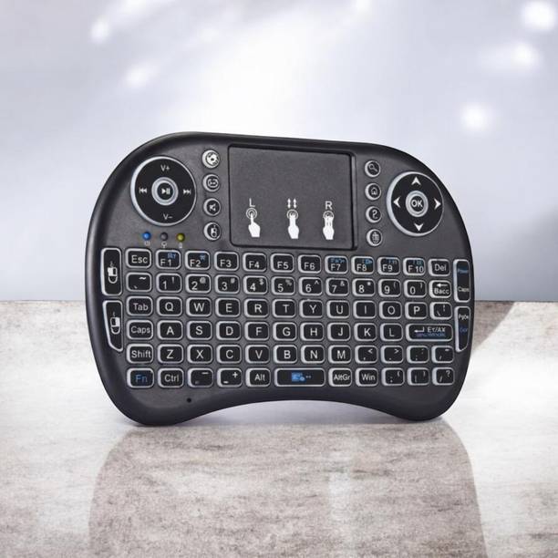 DAKSHWAY Mini Wireless Keyboard Touchpad Mouse Combo BK2641 Bluetooth Handheld Laptop Keyboard Compatible with Laptop