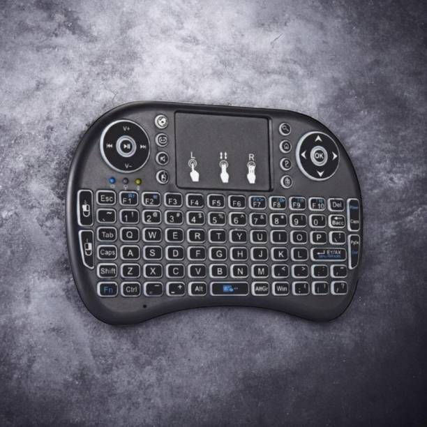DAKSHWAY Mini Wireless Keyboard Touchpad Mouse Combo BK2580 Bluetooth Handheld Laptop Keyboard Compatible with Laptop