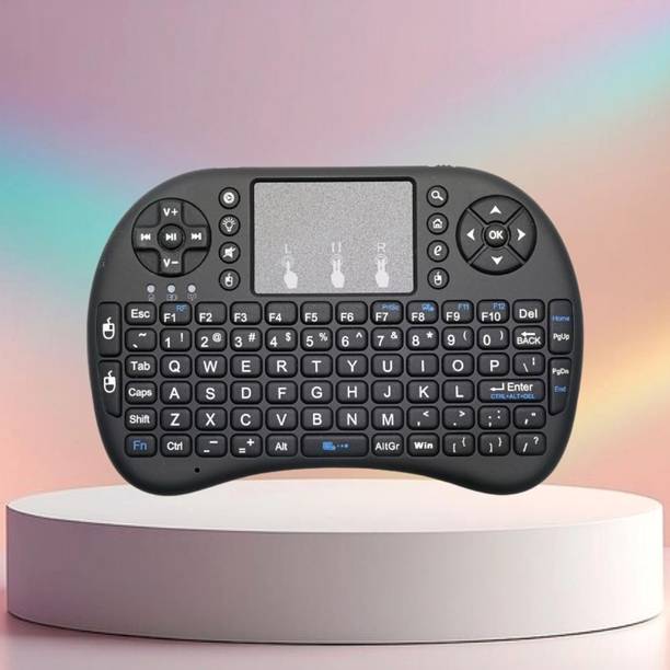 Clairbell Bluetooth Wireless Keyboard with Slim & Portable Easy-Switch & TV & Laptop Z244 Wireless Thumb-size Multi-device Keyboard Compatible with Desktop, Laptop, Mac