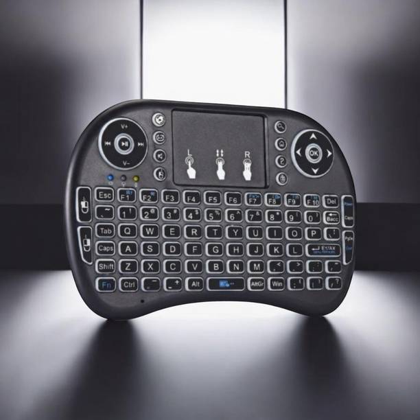 Classictopp Mini Wireless Keyboard Touchpad Mouse Combo BK2573 Bluetooth Handheld Gaming Keyboard Compatible with Laptop