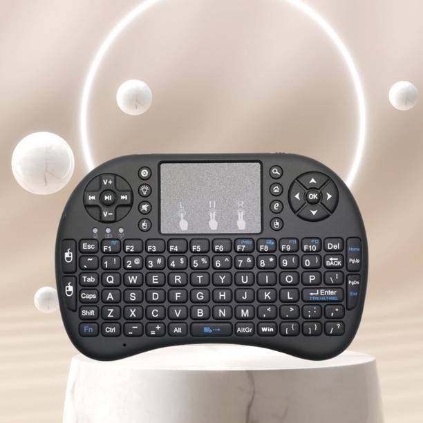 FRONY Bluetooth Wireless Keyboard with Slim & Portable Easy-Switch, TV & Laptop F263 Wireless Thumb-size Multi-device Keyboard Compatible with Desktop, Laptop, Mac