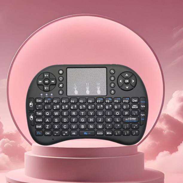 FRONY Bluetooth Wireless Keyboard, Pocket Size USB Rechargeable Bluetooth KeyboardD432 Wireless Thumb-size Multi-device Keyboard Compatible with Desktop, Laptop, Mac