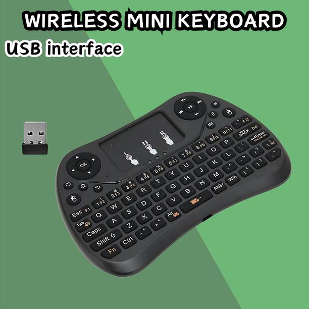 GUGGU Bluetooth (Wireless Keyboard)Pocket Size USB Rechargeable Bluetooth KeyboardH338 Wireless Thumb-size Multi-device Keyboard Compatible with Desktop, Laptop, Mac