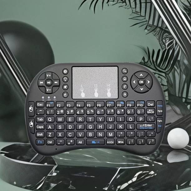 FRONY Bluetooth Wireless Keyboard with Slim & Portable Easy-Switch & TV & Laptop Z351 Wireless Thumb-size Multi-device Keyboard Compatible with Desktop, Laptop, Mac